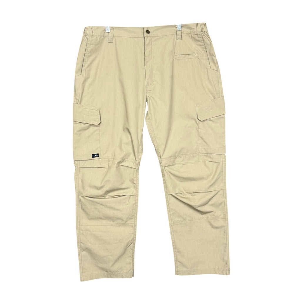 LAPG Pants Mens 42x32 Khaki Urban Ops Tactical Cargo Ripstop Police Gear Uniform